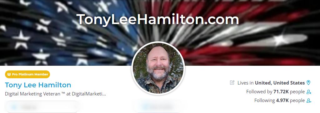 Digital Marketing Veteran Tony Lee Hamilton